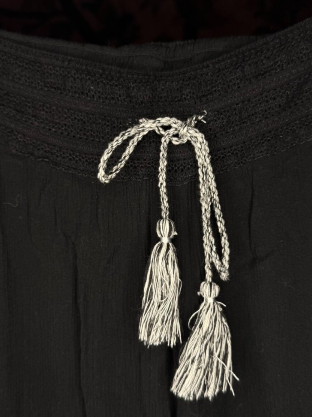 Black Flowy No Boundaries Pants - Picture 3 of 4